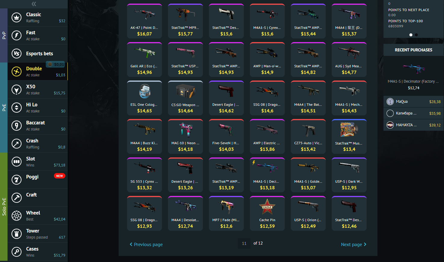 CSGOFast Store - Cheap skins