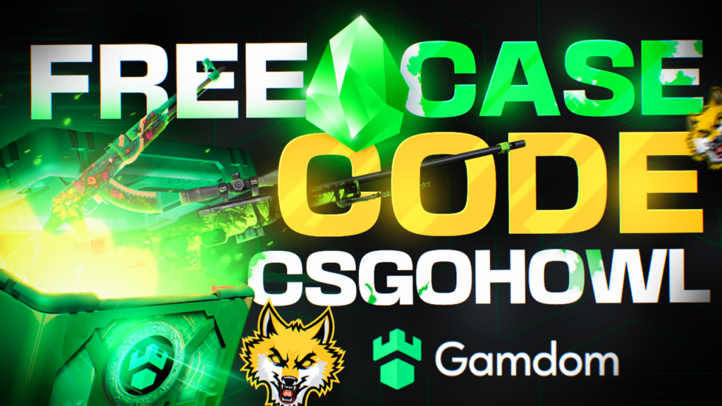 Gamdom Promo Code 2024 Open a free Gem Case CSGOHowl