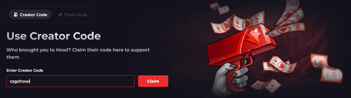 How to use Howl.gg Promo Code