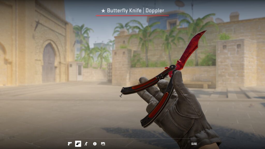 Ruby Butterfly Doppler Screenshot